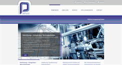 Desktop Screenshot of postuloengineering.com